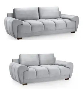 Aston 3+2 Set - Grey - Camel - Cream