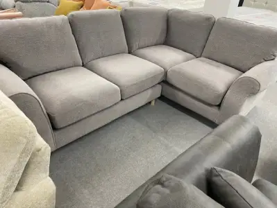 Grey corner sofa