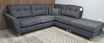 Charcoal Corner Right Hand