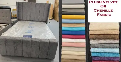 A Wing back line Bed including Regent Pocket Mattress