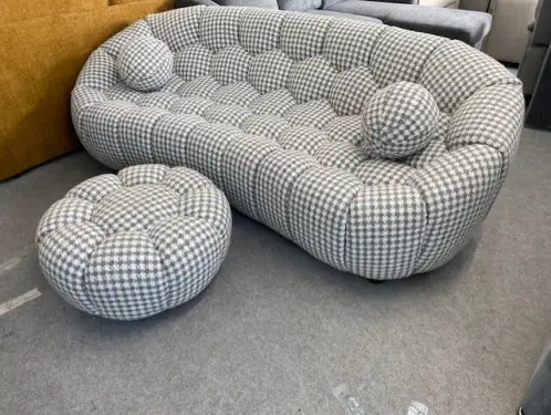 Click Here To Enlarge This Photo Of Aero bubble 3 &plus; round footstool