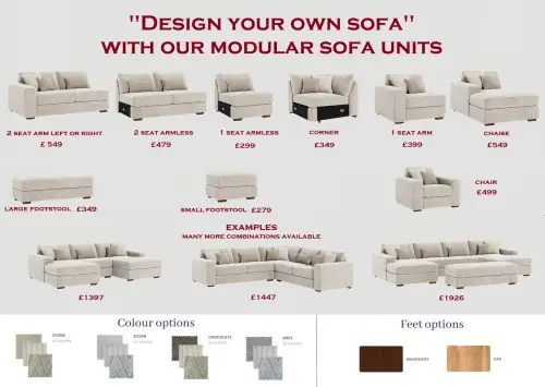 Click Here To Enlarge This Photo Of A - Design your own sofa with our most popular style