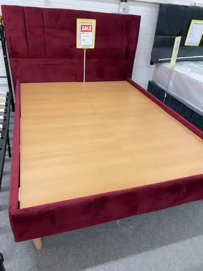 Double bed - Burgundy