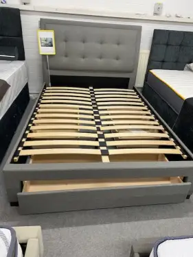Click Here To Enlarge This Photo Of Double bed with 3 drawers