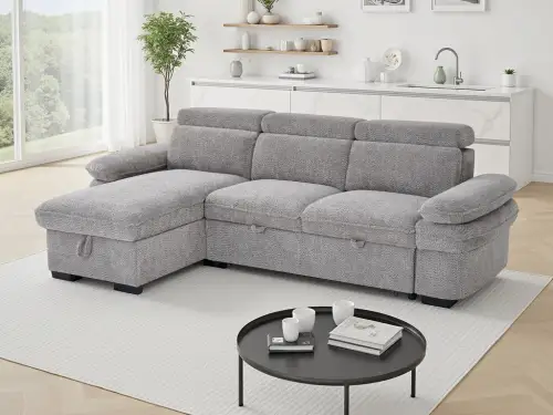 Click Here To Enlarge This Photo Of Helsinki Corner Sofa bed with storage - Choice of Colours