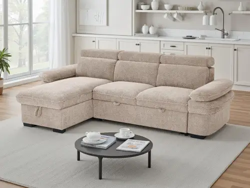 Click Here To Enlarge This Photo Of Helsinki Corner Sofa bed with storage - Choice of Colours