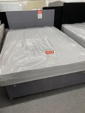 Click Here To Enlarge This Photo Of Bed - Full Set - Divan Base &plus; Headboard &plus; Eco Mattress
