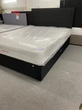Click Here To Enlarge This Photo Of Bed - Full Set - Divan Base &plus; Headboard &plus; Eco Mattress