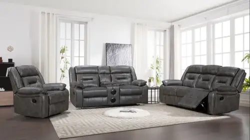 Click Here To Enlarge This Photo Of Super Nova 3 &plus; 2 Manual Recliner