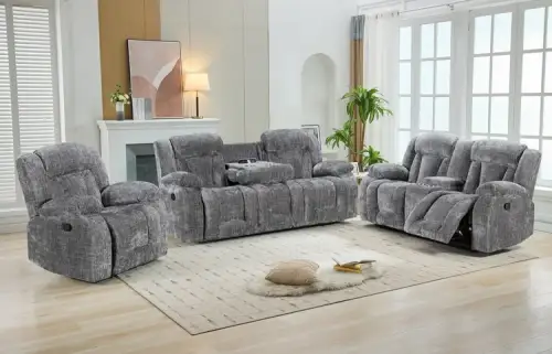Click Here To Enlarge This Photo Of Unico 3&plus;2 Fabric Recliner