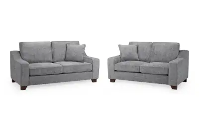Nevada Sofa Grey 3+2 Set