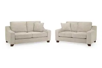 Nevada Sofa Beige 3+ 2 Set