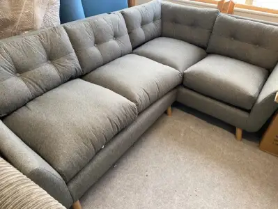 Grey Right Hand Corner